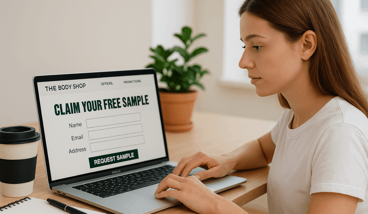 Learn the Steps to Claim Free The Body Shop Product Samples